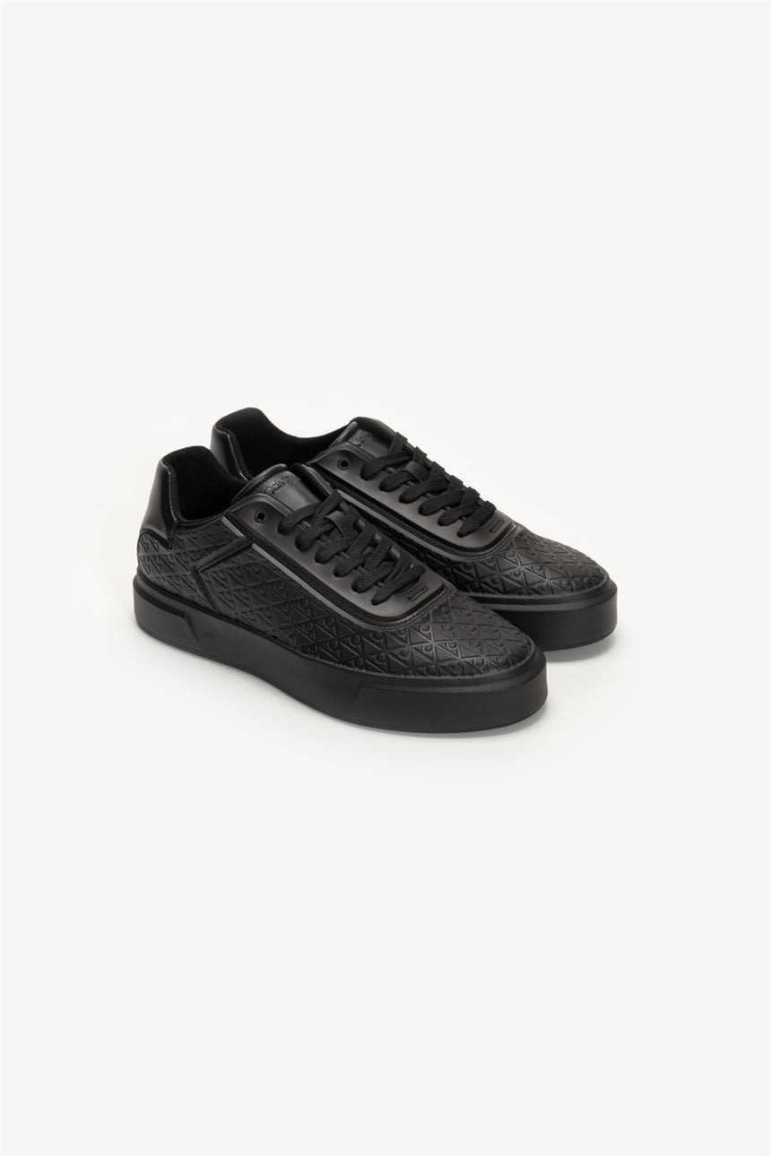 Calvin Klein Erkek BASKET CUP OXF LUP HF AOP LTH HM0HM02132 - Siyah