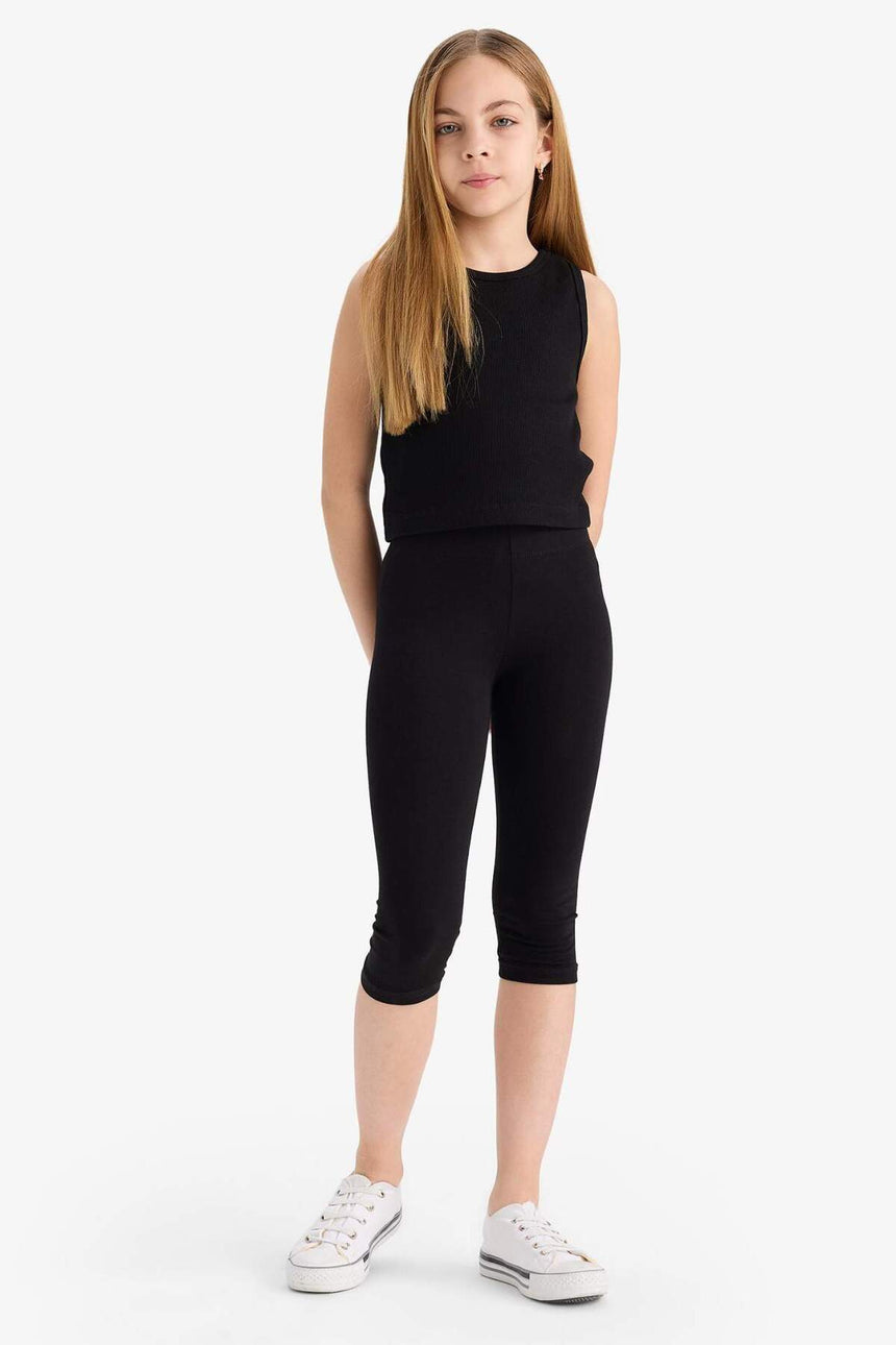 Defacto Çocuk Knitted Bottom B7295A8 - Açık Gri