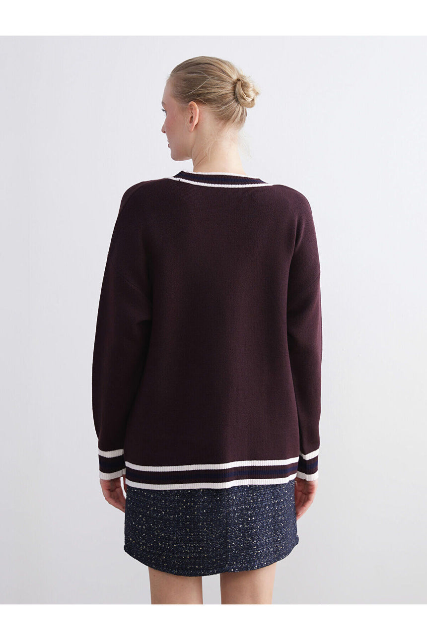 Lcw Kadın Hrk,Prepy-5W W5İ152B8 - Bordo