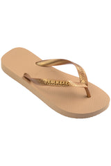 HAVAİANAS TOP LOGO METALLIC 4127244 - ALTIN