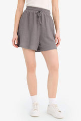 Defacto Kadın Short A6223Ax - Gri