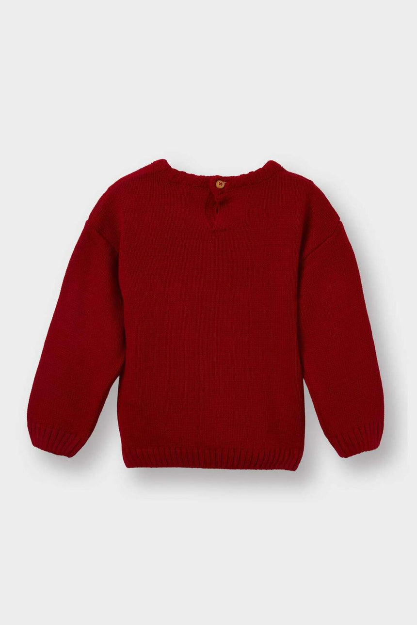 Defacto Çocuk Pullover C8877A5 - Kırmızı