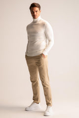 Defacto Erkek Pullover R1124Az - Ekru