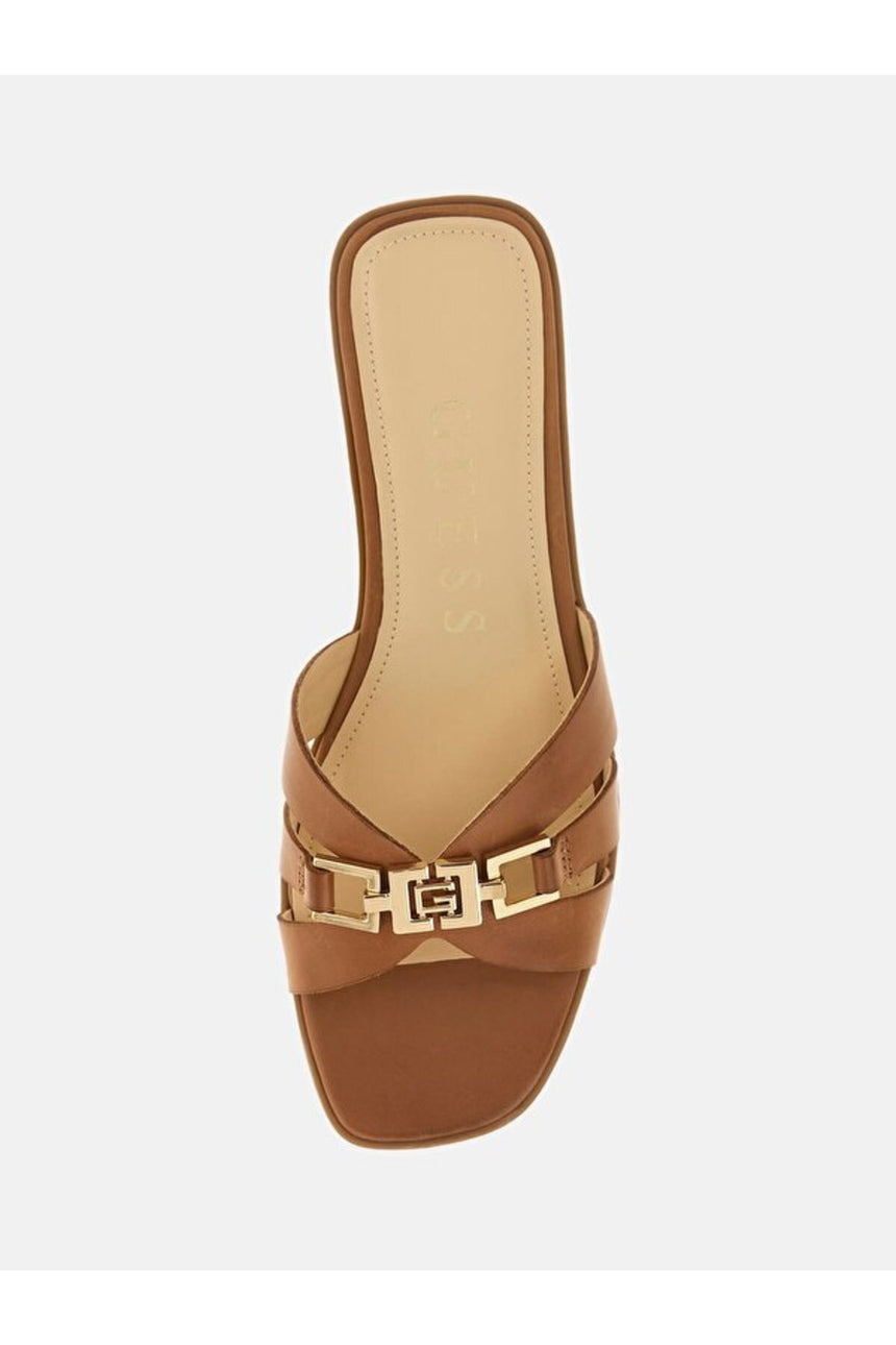GUESS KADIN REALLA FLJRLLLEA19 - Açık Kahverengi/ Bej