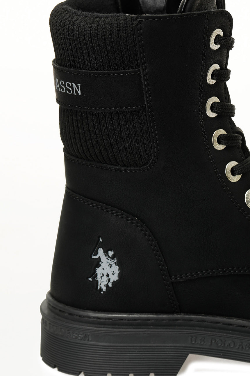 U.S. Polo Assn. Lane Kadın Bot - Siyah