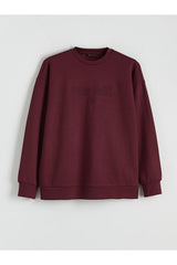 LC Waikiki Kadın Sweatshirt W5M855D8 - Koyu Mor