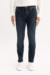 Defacto Erkek Denim Trousers B4860Ax - Koyu Mavi