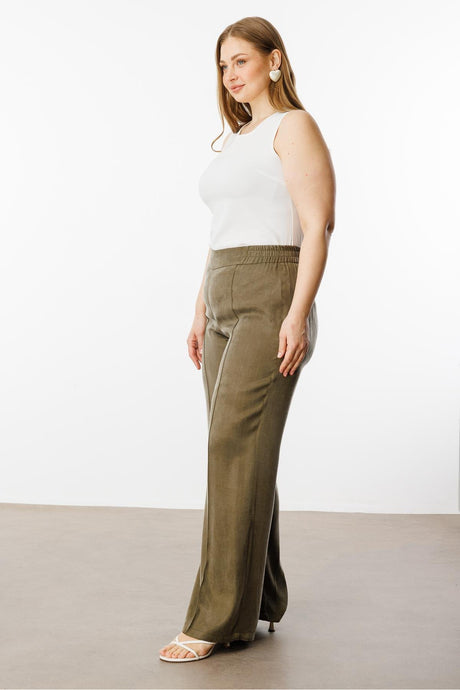 GİLDA PANTOLON GLD251PNT30026 - Koyu Yeşil