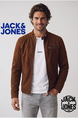 jack&jones erkek jacket 12147218 - Koyu Turuncu