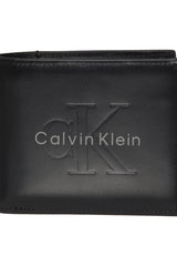 Calvin Klein Erkek BOLD BILLFOLD W/ COIN LV04D1156G - Siyah