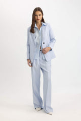 Defacto Kadın Trousers C5029Ax - Mavi