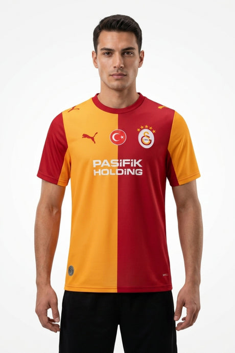 Galatasaray Puma 2026/2027 İç Saha Parçalı Forma 78499101 - Sarı/Kırmızı