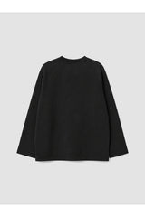 LC Waikiki Kadın Sweatshirt Tunik W6U726D8 - Siyah
