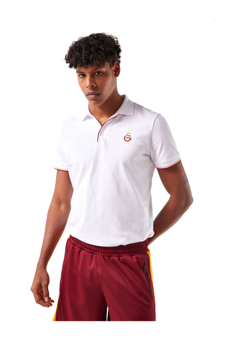 Galatasaray Erkek Polo T-Shirt E251049 - Beyaz
