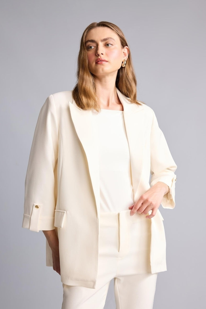 DeFacto Kadın Blazer Ceket C3215AX - Beyaz