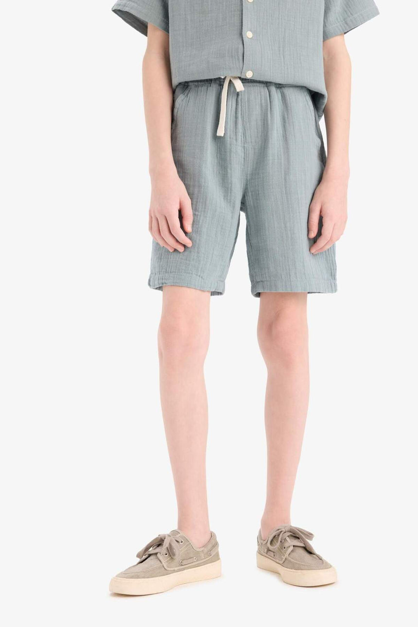 Defacto Çocuk Woven Bottom Z5370A6 - Açık Mavi