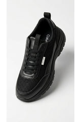 Calvin Klein Erkek HIKE RUNNER LACEUP MESH HM0HM02240 - Siyah