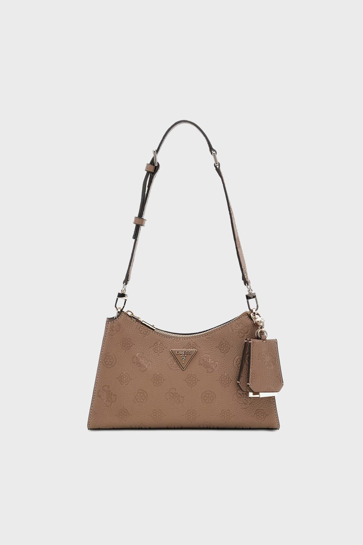Guess Cresidia II Kadın Omuz Çantası HWPD9888180 - Koyu Kahverengi