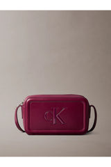 Calvin Klein Bold CK Camera Bag Kadın Omuz Çantası LV04F3220G - Kahverengi/Bej