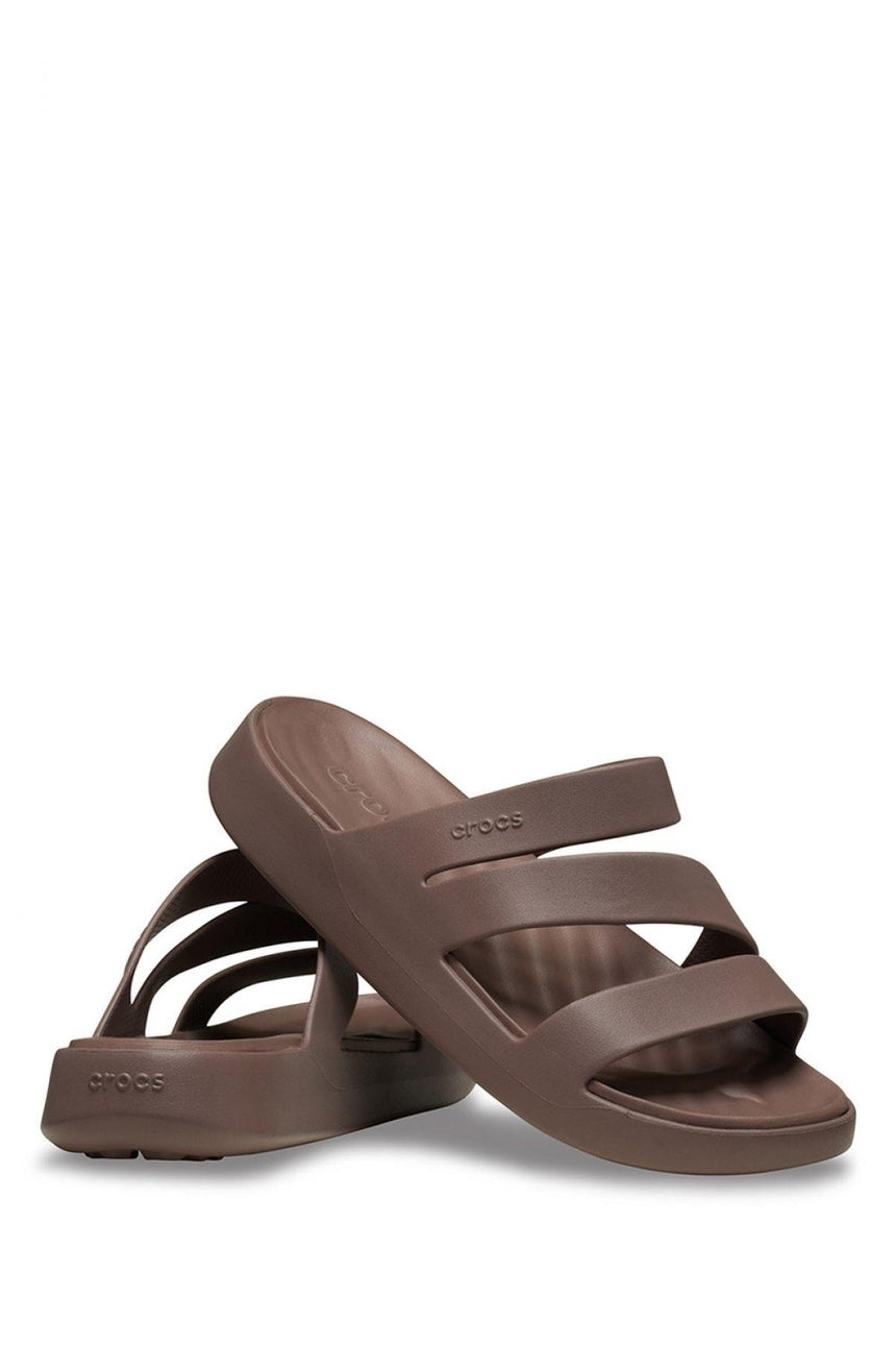 CROCS Getaway Strappy 209587 - Koyu Kahverengi