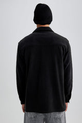 Defacto Erkek Long Sleeve Shirt A4782Ax - Siyah