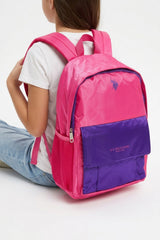 U.S. Polo Assn. Kız Çocuk Sırt Çantası 26104 - Mor / Pembe