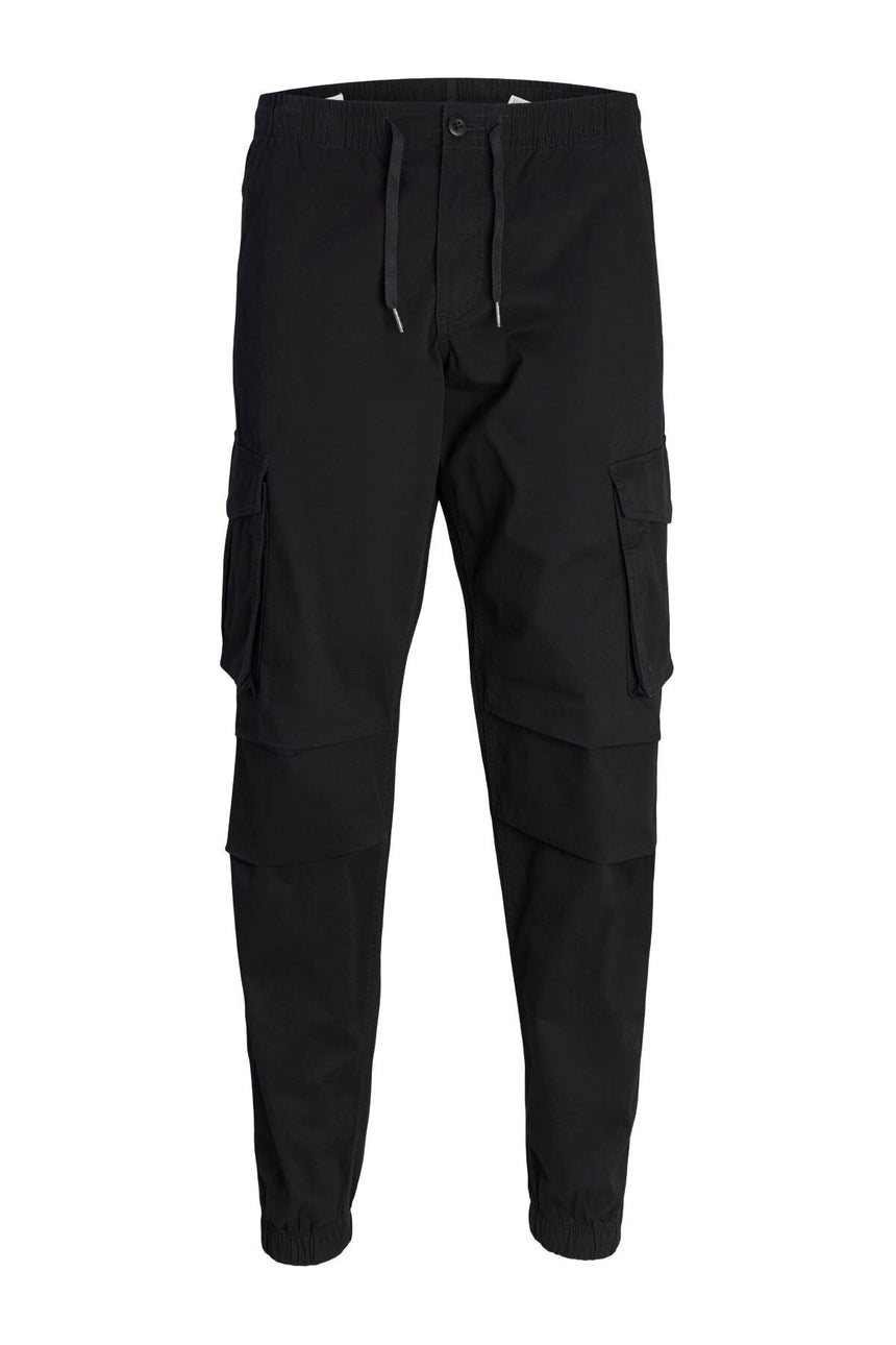 JACK&JONES JPSTKANE NOAH CUFFED CARGO NOOS 12242264 - Siyah