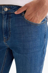 DeFacto A6948AX Erkek Jean Pantolon - Mavi