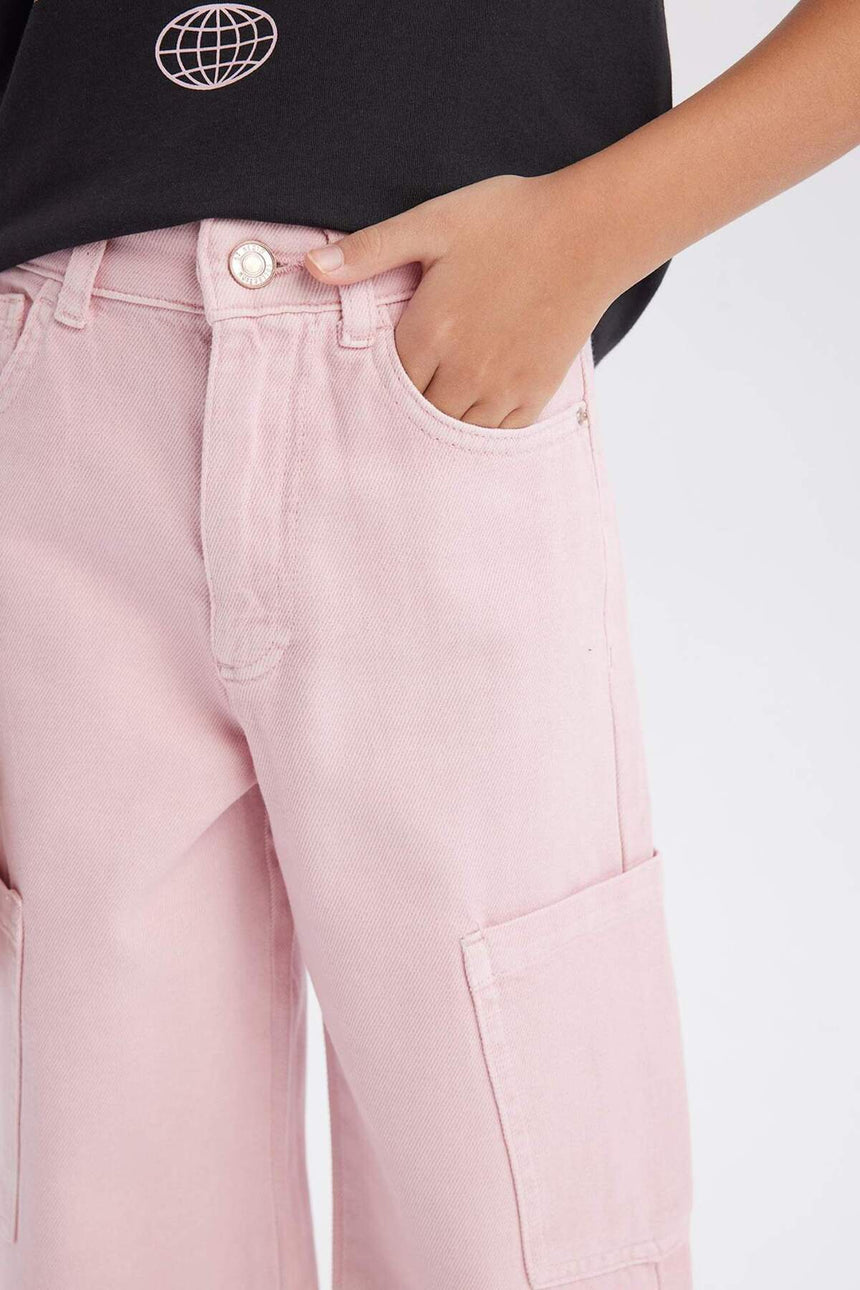 Defacto Çocuk Trousers C0451A8 - Açık Pembe