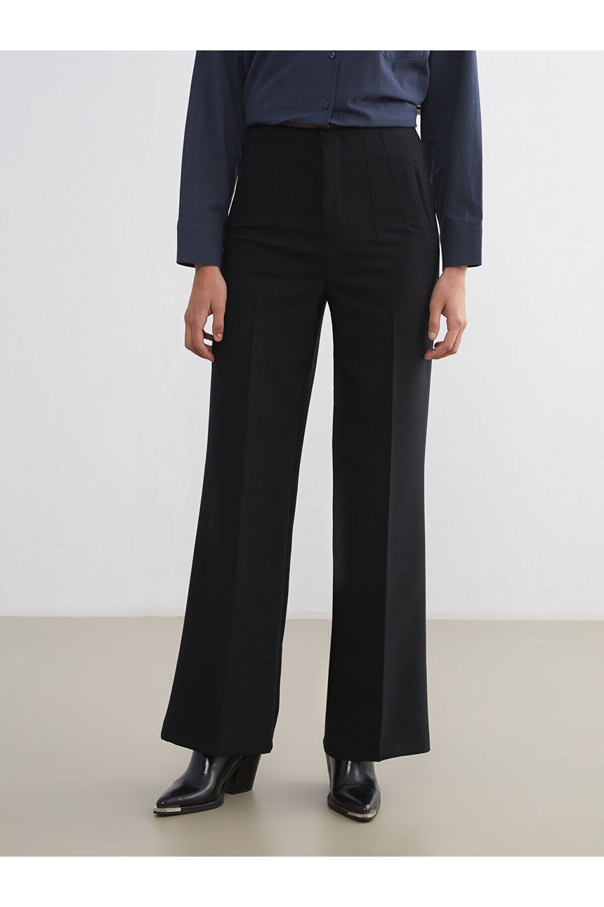 LC Waikiki Kadın Oversize Pantolon W5NR38C8 - Siyah