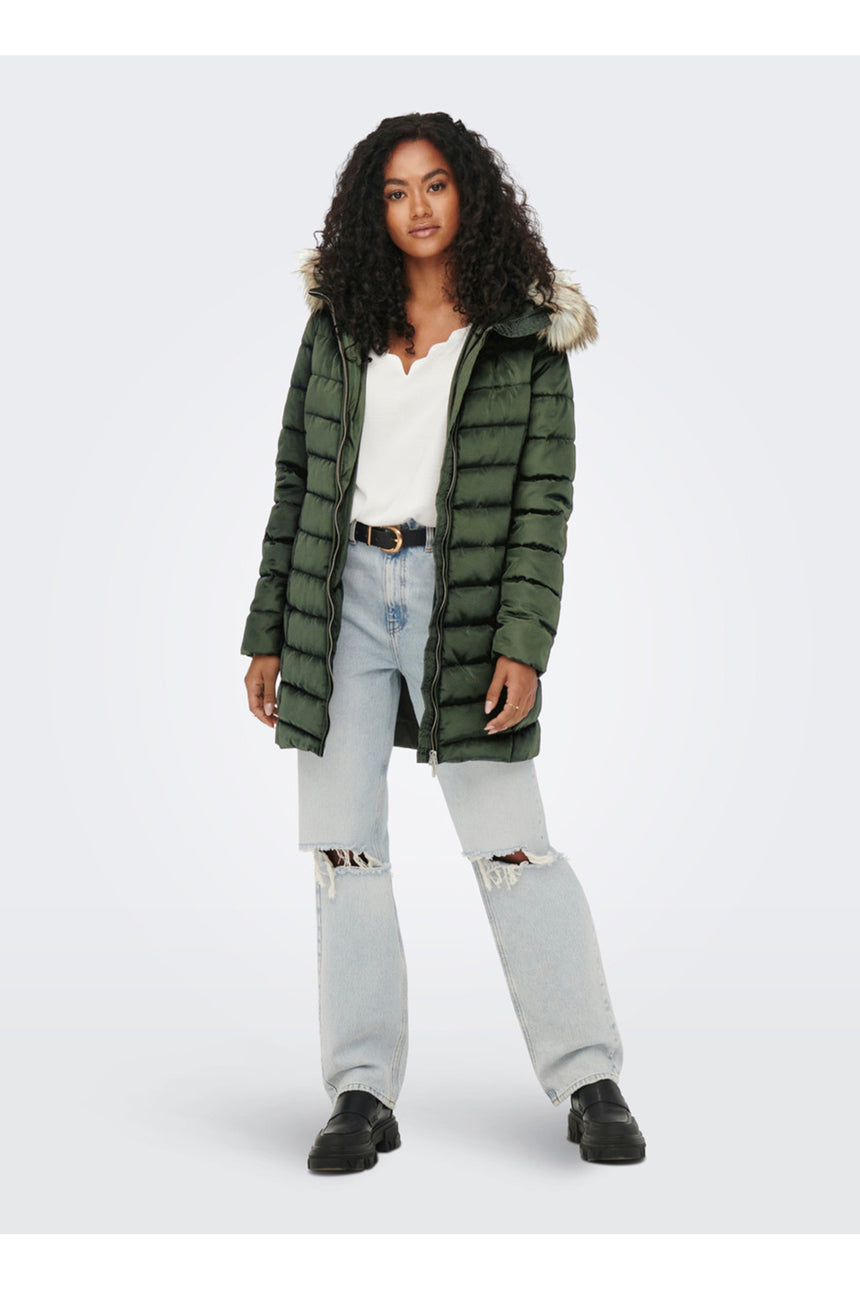 only kadın jacket 15183994 - Koyukahverengi