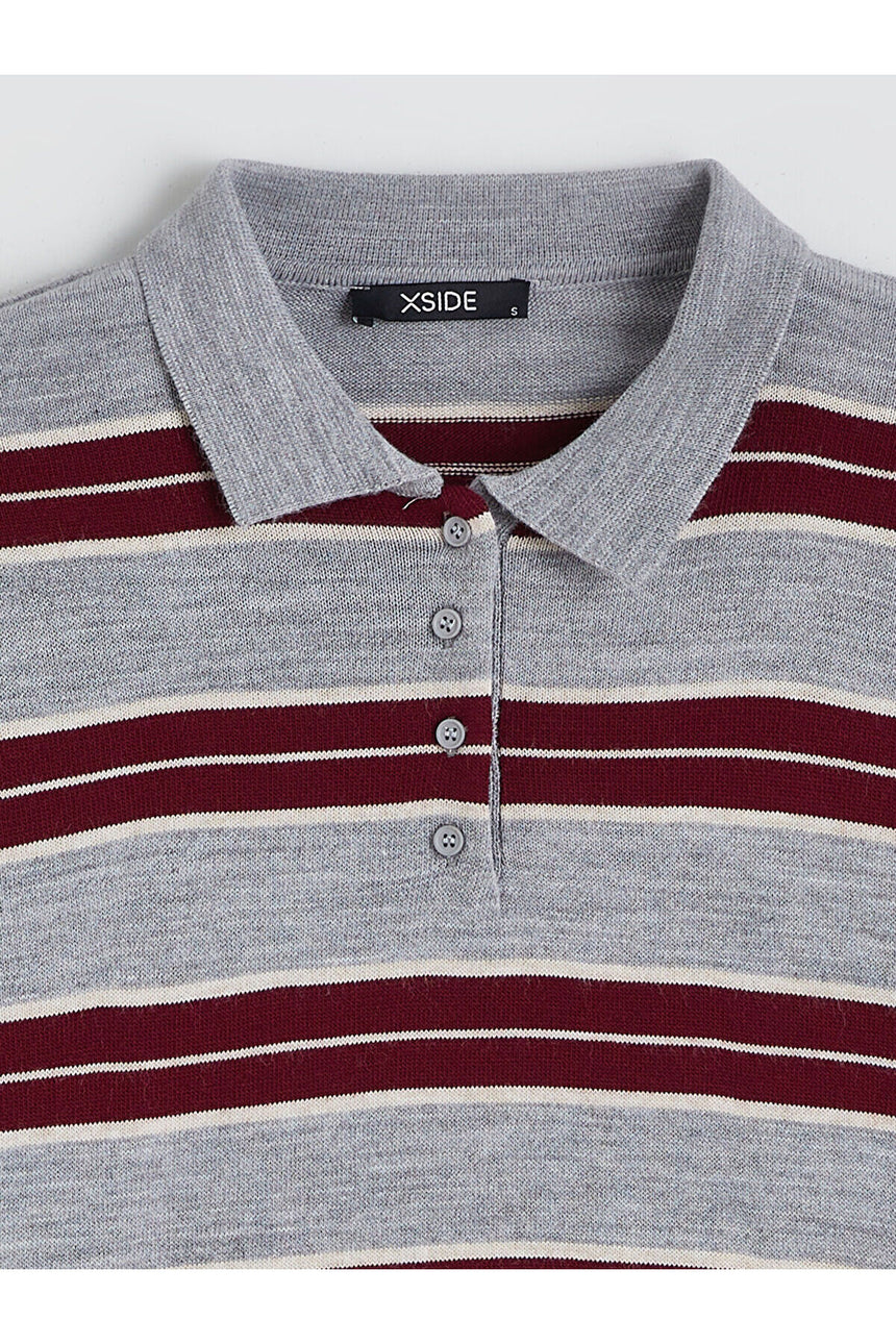 LCW KADIN W5NF84B8 KZK,BERSTRIPED-TR - Gri