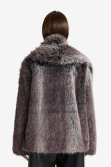 Defacto Kadın Faux Fur F5566Ax - Gri