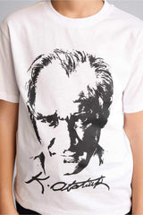 Defacto Çocuk Short Sleeve T-Shirt B6938A8 - Beyaz