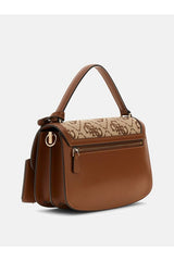 GUESS KADIN AUDREY LOGO CNVRTBL XBDY FLAP HWJG9755210 - Açık Bej/ Kahverengi