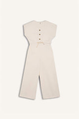 Defacto Çocuk Jump Suit D9308A8 - Ekru