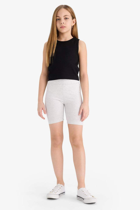Defacto Çocuk Knitted Bottom B7295A8 - Açık Gri