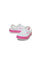 CROCS KIDS Crocband Clog T 207005 - Beyaz/Pembe