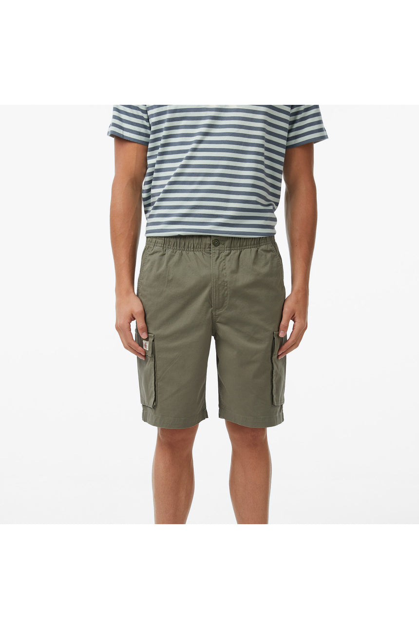 Calvin Klein Erkek STRAIGHT COMFORT COTTON 9" CARGO LV04RB618GLDY - Bej