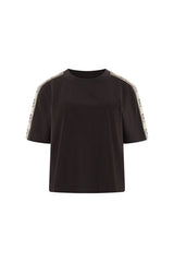 GUESS KADIN BRITNEY CROP TEE V3RI08I3Z14 - Siyah