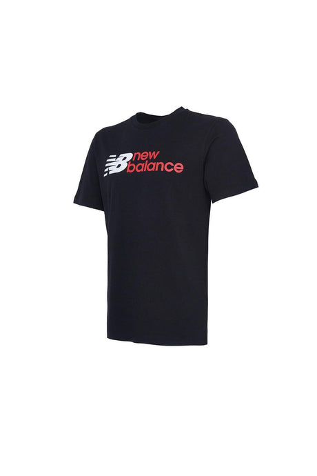 NEW BALANCE ERKEK T-SHİRT MNT1354 - Siyah