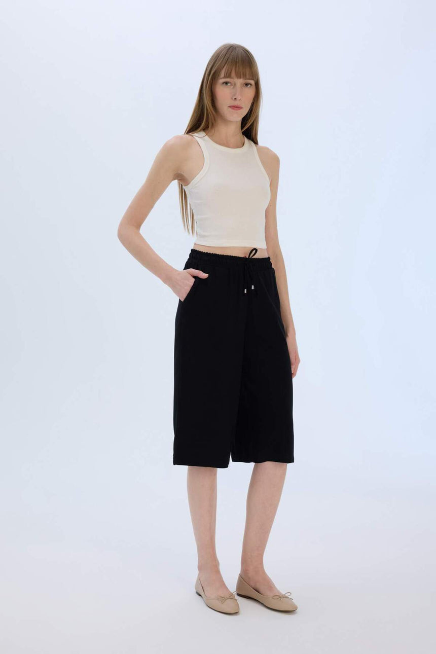Defacto Kadın Woven Bottom İ6798Az - Siyah
