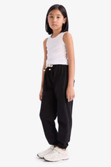 Defacto Çocuk Trousers Z8779A6 - Siyah