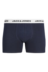 JACK&JONES JACBASIC WHITE WB TRUNKS 5 PACK NOOS 12214455 - Koyu Haki