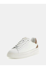 GUESS KADIN ELBINA FLJELBFAL12 - Beyaz/ Bej