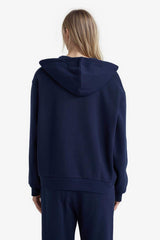 DeFacto Kadın Sweatshirt C1809AX - Koyu Lacivert