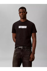Calvin Klein Erkek SS 30s EU SPW MTL STNDRD GRAPHIC LV04LG811G - Siyah