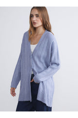 LC Waikiki Kadın Hırka W5DO91E8 - Pastel Mavi