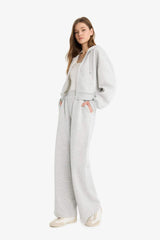 Defacto Kadın Trousers B3345Ax - Gri