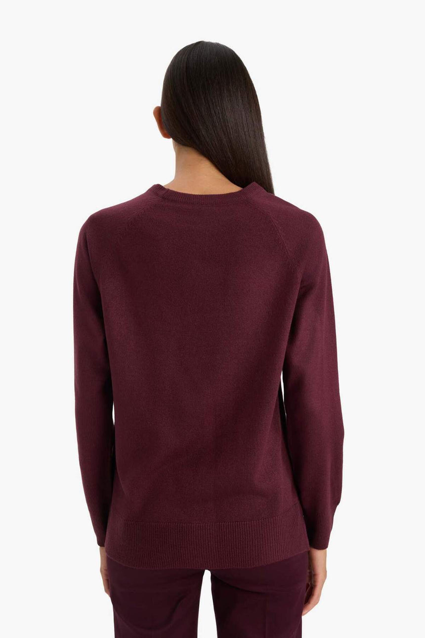 Defacto Kadın Pullover İ6913Az - Bordo